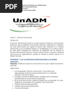 Actividad 1. Las Convenciones Internacionales y El Estado Mexicano