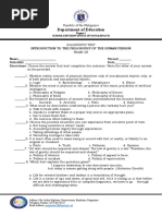 GRADE 12 PHILOSOPHY Diagnostic Test