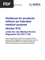 Guidance Leaflet On Annex XVI Products