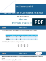 Algebra 01 Matrizes