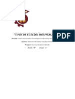 Tipos de Egresos Hospitalarios