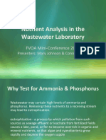 Nutrient Analysis in The Wastewater Laboratory 1675672254