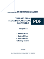 Grupo No 15 - Trabajo Final Competencias Digitales