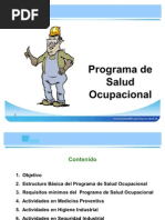 Programa de Salud Ocupacional