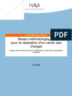 Guide Methodologique Pour La Realisation D Un Cahier Des Charges