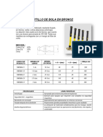 Ficha Tecnica Martillo de Bola en Bronce Btools