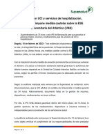 Comu#20 2023 Supersalud Ordena Medida Cautelar Sobre IPS UNA Barranquilla