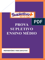 Prova Supletivo