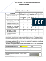 Delegate Assessment