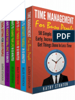 Time Management Strategies Box Set 6 in 1 Learn How To Motivate