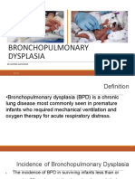 BRONCHOPULMONARY DYSPLASIA Modified