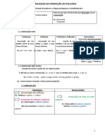 Processos de Formacao de Palavras Ficha