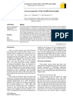 Nutritive and Sensory Properties of Okra Fortified Instant Fufu