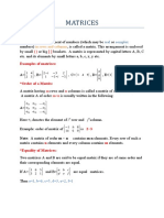 Matrices Ajin Part 1