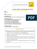 Compte Rendu Réunion Apela Du 30.09.2021