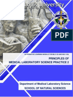 MLS 123 MODULE 1 Understanding Phlebotomy