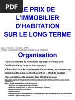 Prix Immobilier Presentation