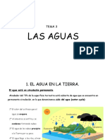 Presentación Tema 3, Las Aguas