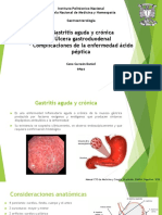 Gastritis Aguda y Crónica, Úlcera Gastroduodenal y Complicaciones Ácido Pépticas