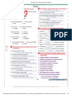 10th Grade Unit 7 Passive Voice Quiz Worksheet