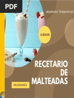 Recetario de Malteadas