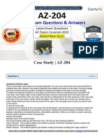 CertyIQ AZ-204 UpdatedExam Dumps - Part 7 Case Study