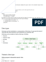 2.data Types and Operators