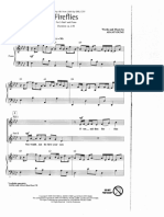 Frieflies Sheet Music