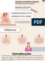 Humanización Cuidado de La Mujer