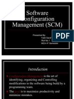 Software Configuration Management (SCM)