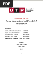 Avance de Informe 1 - Interbank