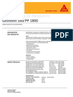 Geotextil-Sika-PP-1800 Hoja Técnica