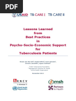 Best Practices Pyscho-Socio-Economic Support For TB Patients