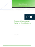 Private Equity and Debt in Real Estate