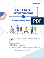 Carpeta de Recuperación 3°