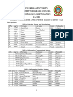 PAUSTI Selection List For The Website 2022-2023