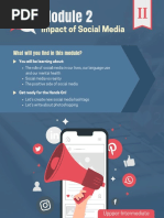 Upper-Intermediate Module 2 - The Impact of Social Media