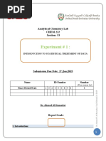 Analytical Lab1