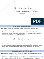 Notes RC Circuit Transcient Behavior