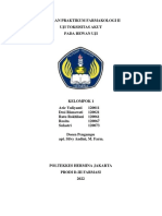 Praktikum V Farmakologi Ii - Uji Toksisitas Akut Pada Hewan Uji