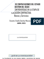 SESION 9 Solucion de Controversias en Etapa de Ejecucion Contractual Conciliacion Arbitraje