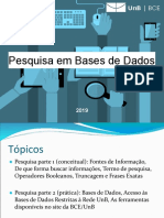 Slides Pesquisa em Bases de Dados 2019