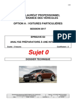 8016 Sujet 0 DT VP