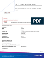 DBXLH-6565A-VTM Product Specifications