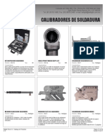 10 Calibradores Soldadura