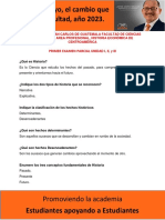 Material de Apoyo Historia Económica de Centroamérica - Primer Examen Parcial