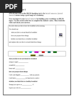 Unit 4 - Speaking