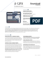 Soundcraft Notepad-12FX Sell Sheet 2 Pages