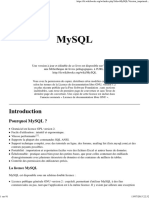 MySQL FR