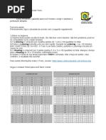 Regulamento e Correção Do Toeic